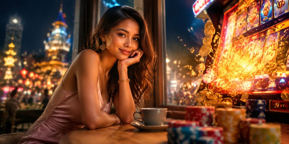 Pemain Malaysia menikmati permainan slot di p0ki selepas log masuk dengan selamat