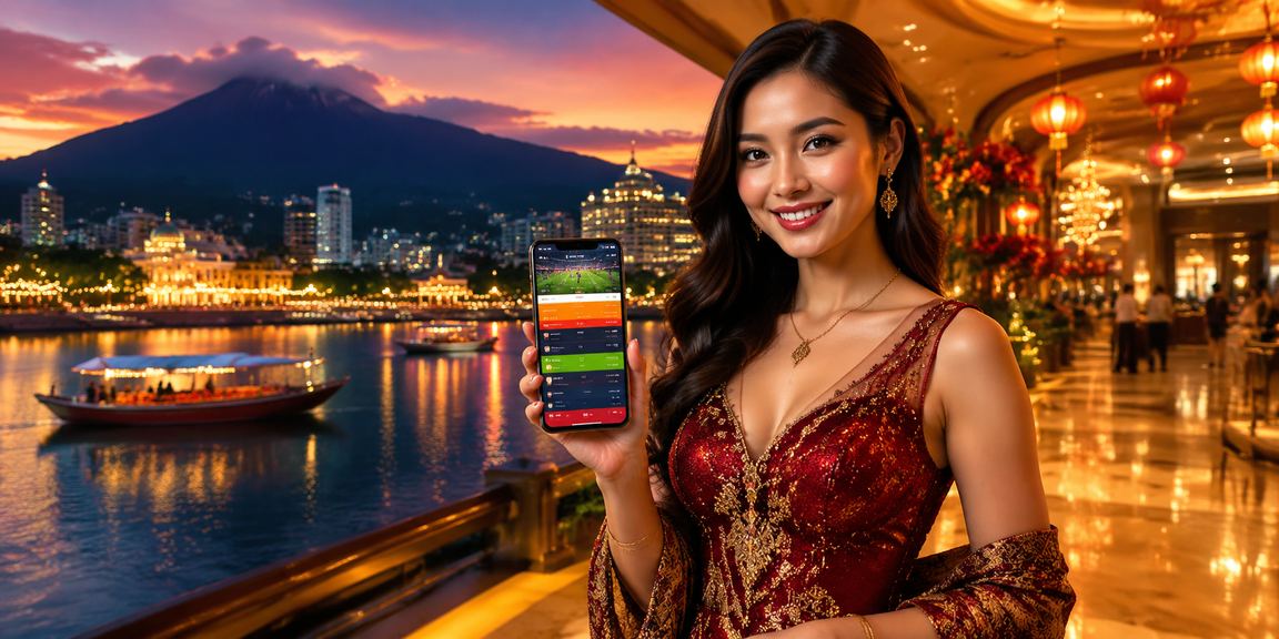 Pemain menggunakan aplikasi kasino p0ki di Sabah dengan gaya hidup Malaysia moden